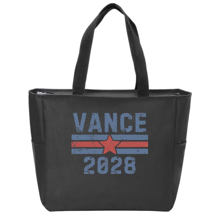 Vintage Vance 2028 Zip Tote Bag