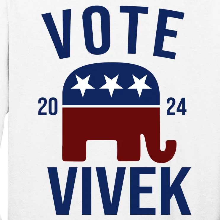 Vote Vivek 2024 Republican Election Long Sleeve Shirt