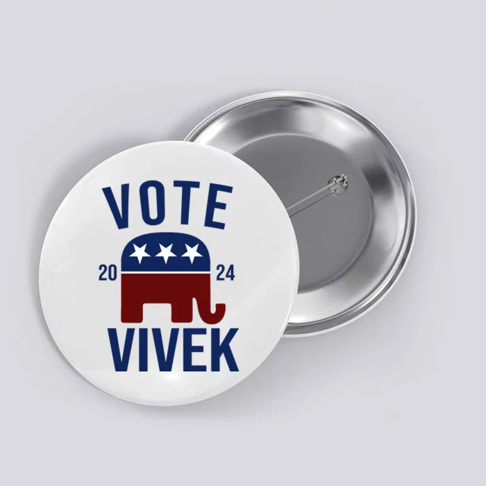 Vote Vivek 2024 Republican Election Button