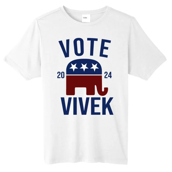 Vote Vivek 2024 Republican Election ChromaSoft Performance T-Shirt