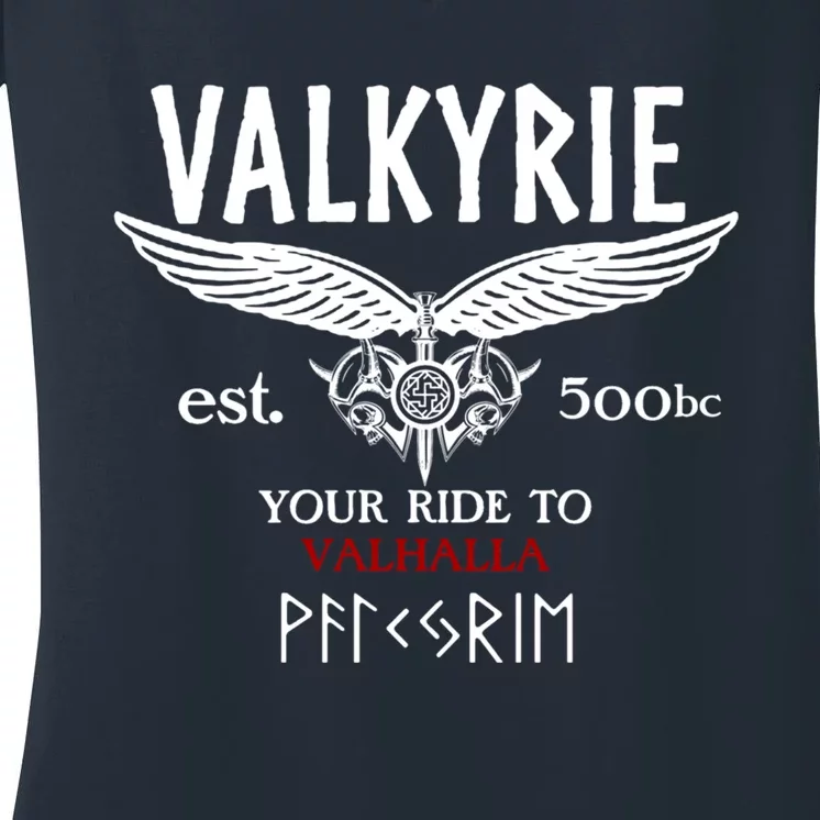 Valkyrie Women's V-Neck T-Shirt