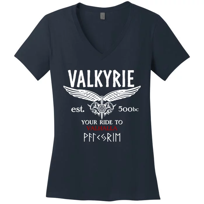 Valkyrie Women's V-Neck T-Shirt