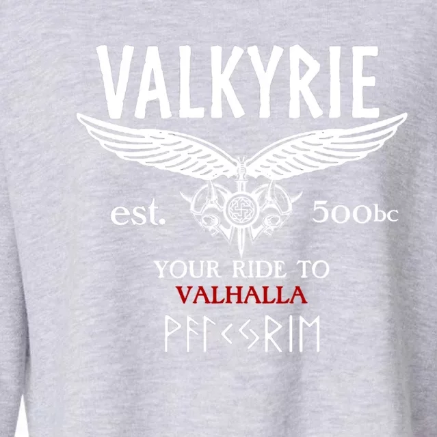 Valkyrie Cropped Pullover Crew