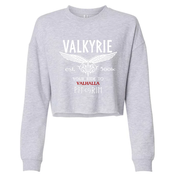 Valkyrie Cropped Pullover Crew