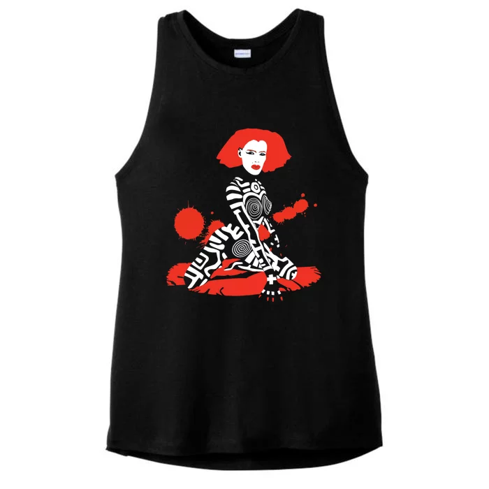 Vamp Ladies Tri-Blend Wicking Tank