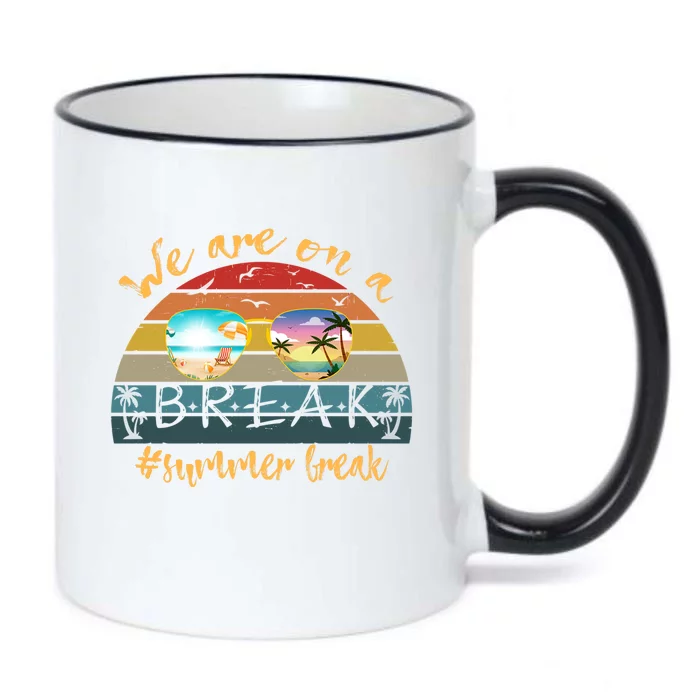 Vacation Vibes And Beach Lovers Funny Gift Black Color Changing Mug