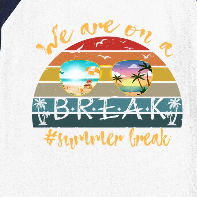 Vacation Vibes And Beach Lovers Funny Gift Baseball Sleeve Shirt