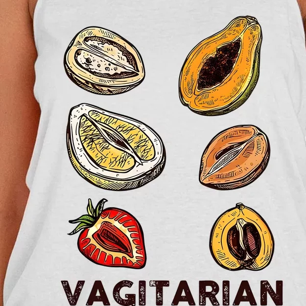 Vagitarian Women's Knotted Racerback Tank