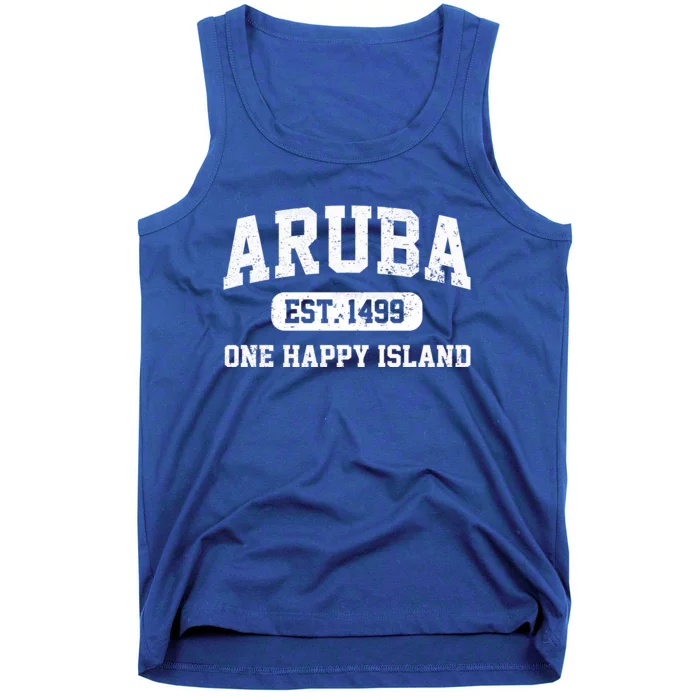 Vintage Varsity Aruba Gift Tank Top