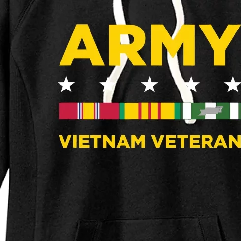 Vietnam Veteran Army Women's Fleece Hoodie