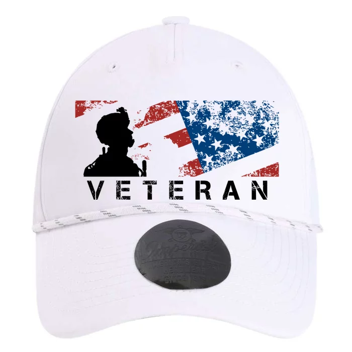 Veteran Vintage American Flag, Veterans Day Performance The Dyno Cap