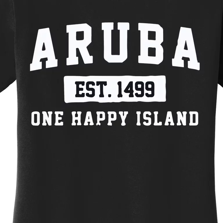 Vintage Varsity Aruba Gift Women's T-Shirt