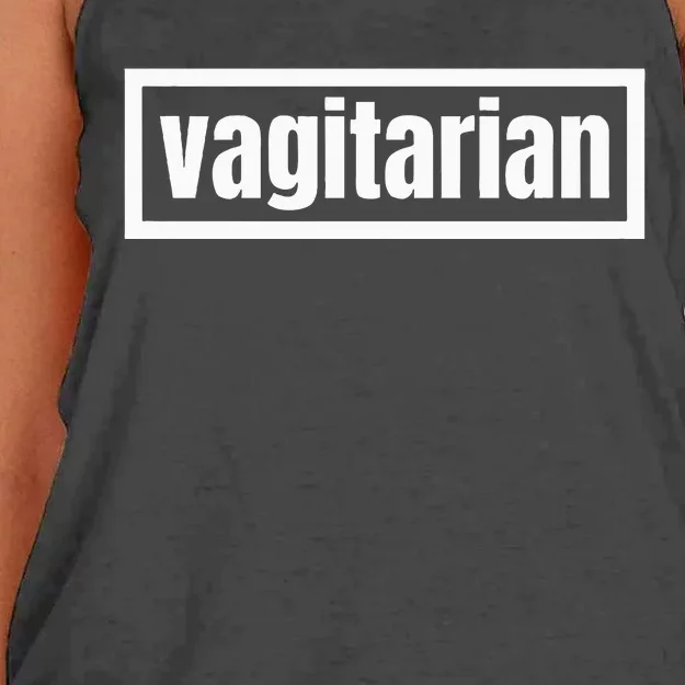 Vagitarian Women's Knotted Racerback Tank