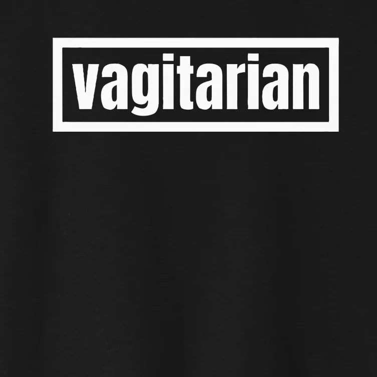 Vagitarian Women's Crop Top Tee