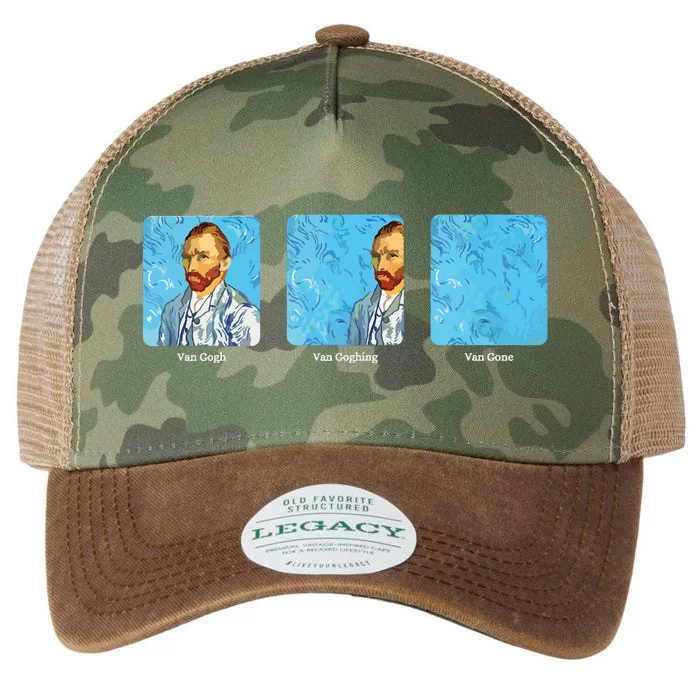 Vincent Vangogh Artist Legacy Tie Dye Trucker Hat