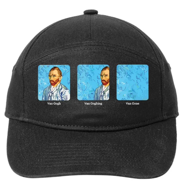 Vincent Vangogh Artist 7-Panel Snapback Hat