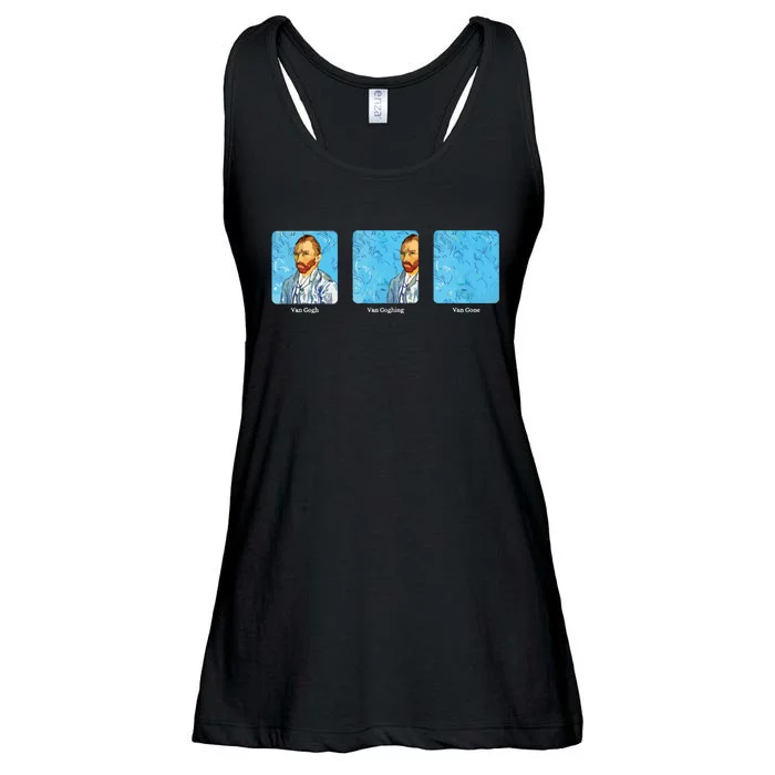 Vincent Vangogh Artist Ladies Essential Flowy Tank