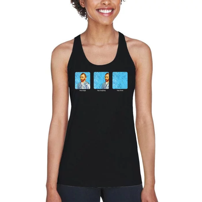 Vincent Vangogh Artist Women's Racerback Tank