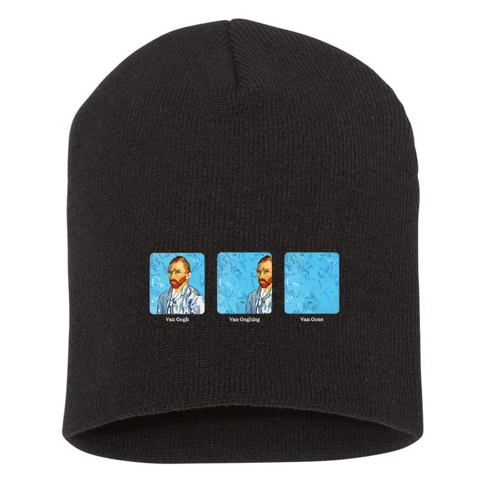 Vincent Vangogh Artist Short Acrylic Beanie