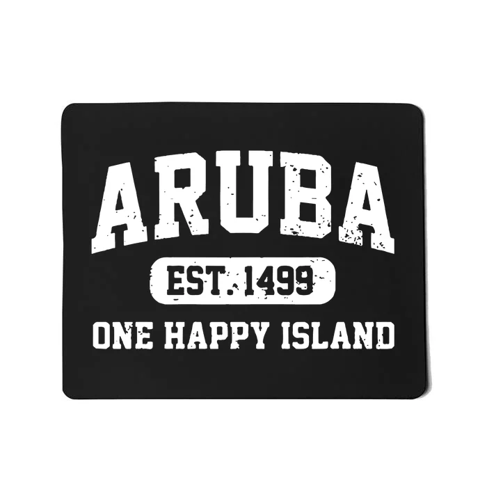 Vintage Varsity Aruba Gift Mousepad