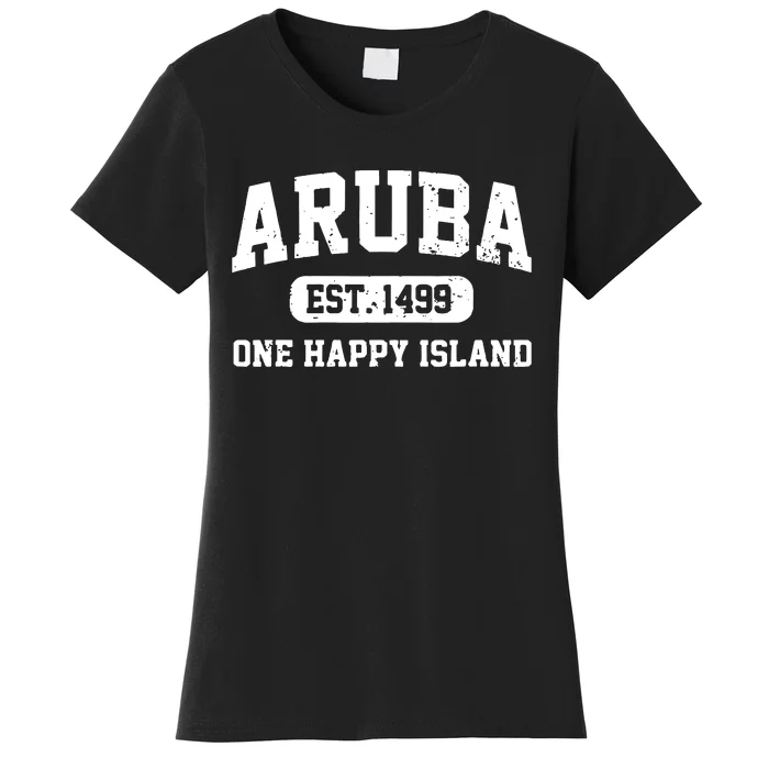 Vintage Varsity Aruba Gift Women's T-Shirt