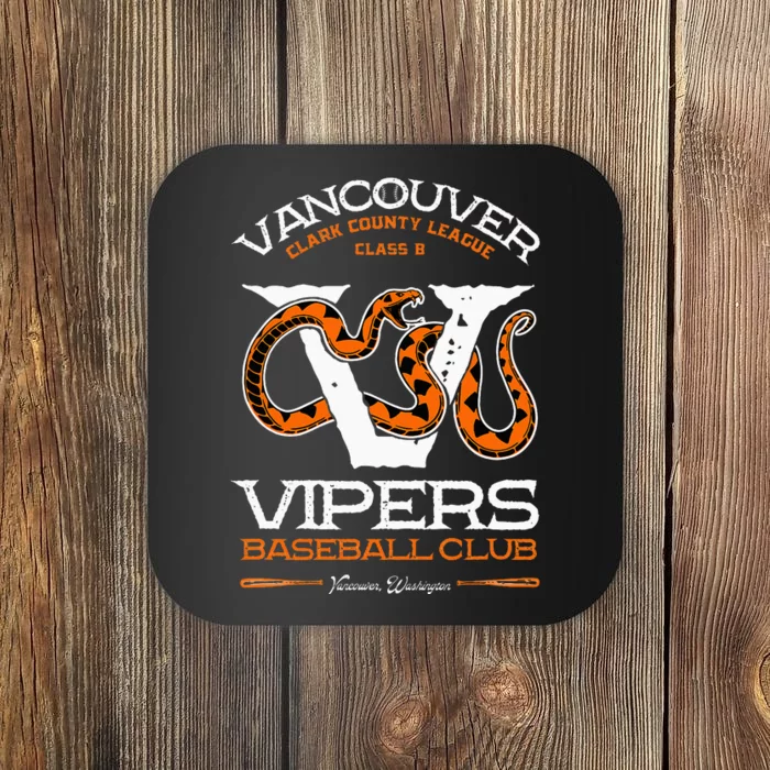 Vancouver Vipers Baseball Retro Minor League Baseball Team Coaster