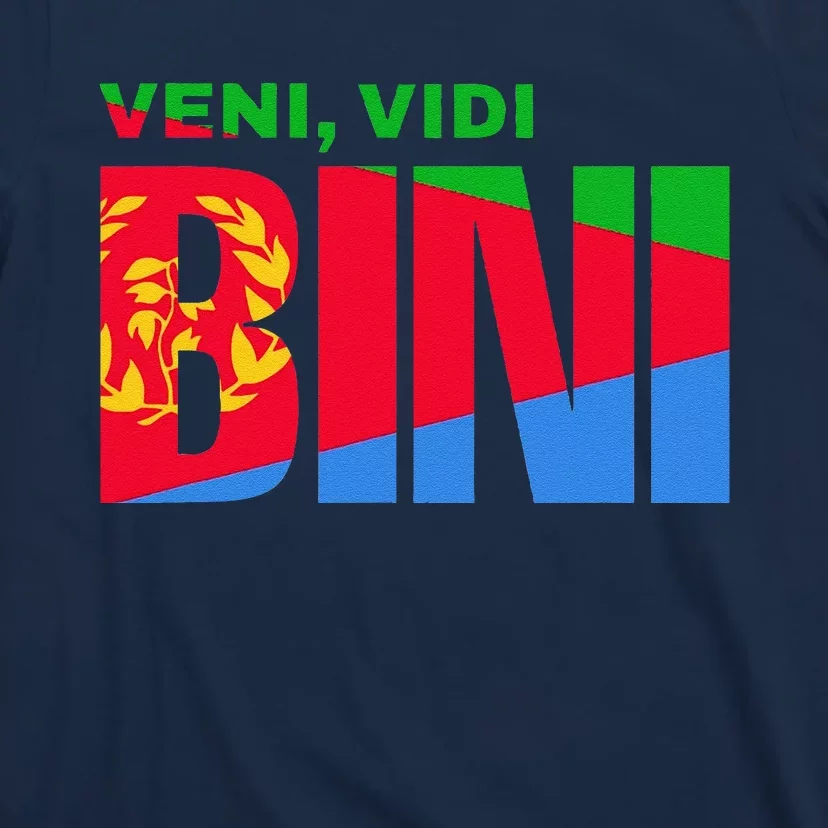 Vini Vidi Bini Biniam Girmay Eritrean Cyclist France T-Shirt