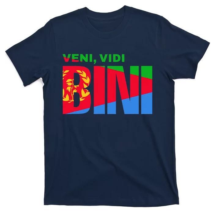 Vini Vidi Bini Biniam Girmay Eritrean Cyclist France T-Shirt