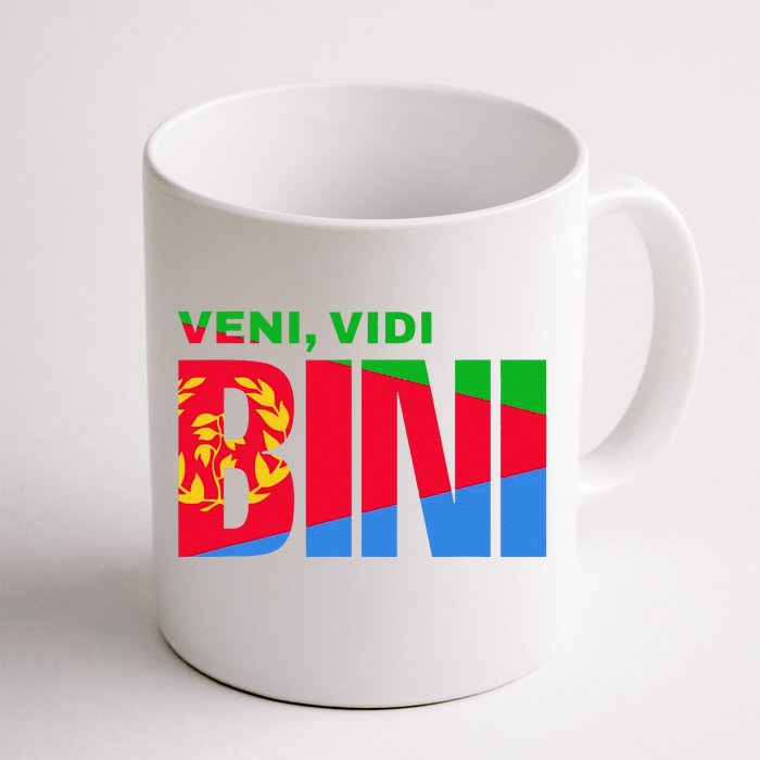 Vini Vidi Bini Biniam Girmay Eritrean Cyclist France Front & Back Coffee Mug