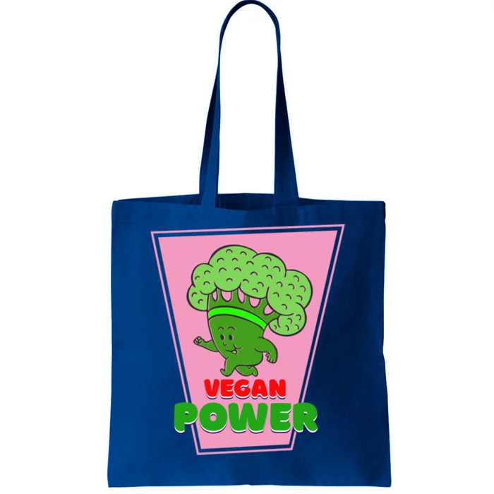 Vegetarian Veggies Broccoli Runner Vegan Power Running Gift Tote Bag