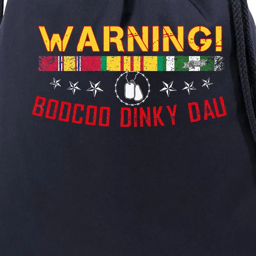 Vietnam Veteran Boocoo Dinky Dau Drawstring Bag