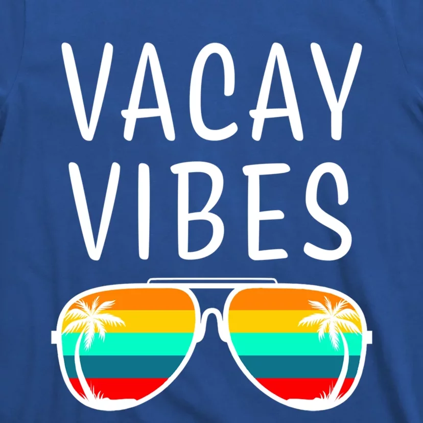 Vacay Vibes Beach Vacation Cute Gift T-Shirt