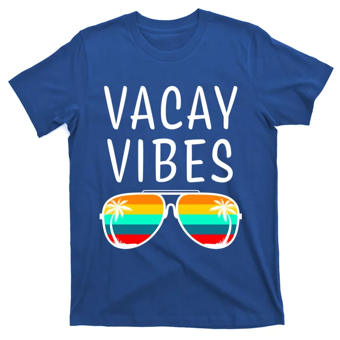 Vacay Vibes Beach Vacation Cute Gift T-Shirt