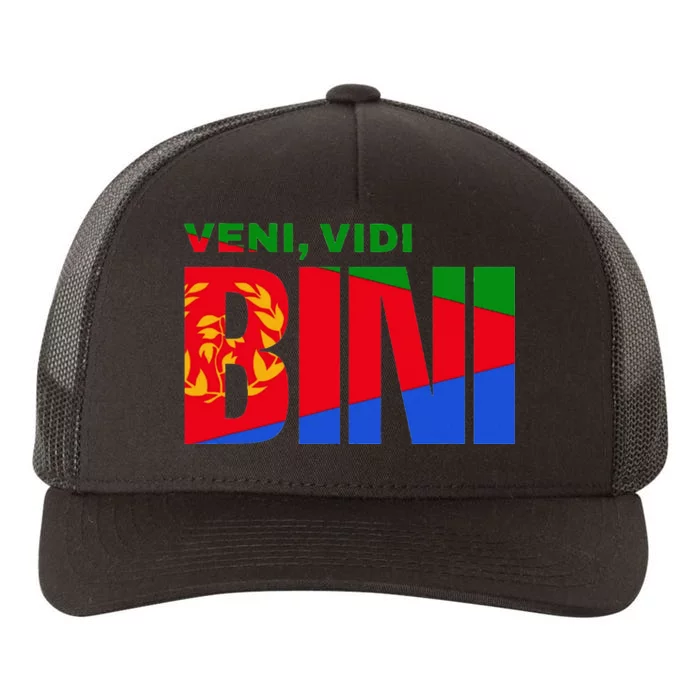 Vini Vidi Bini Eritrean Cyclist De France Yupoong Adult 5-Panel Trucker Hat