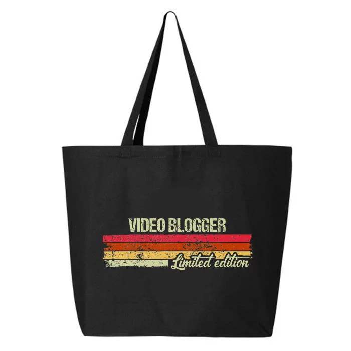 Vintage Video Blogger Limited Edition 25L Jumbo Tote