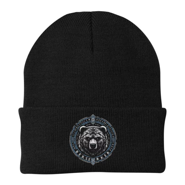 Viking Viking Berserker Bear Knit Cap Winter Beanie