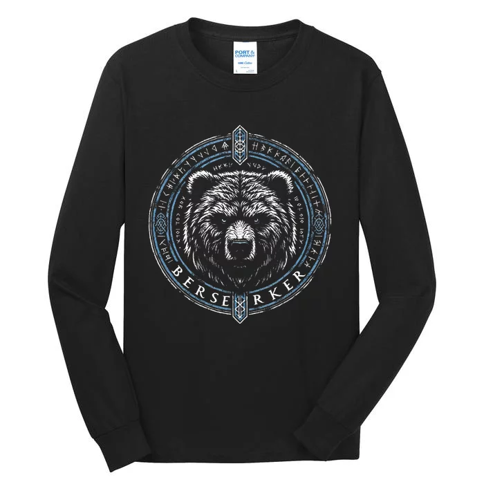 Viking Viking Berserker Bear Tall Long Sleeve T-Shirt