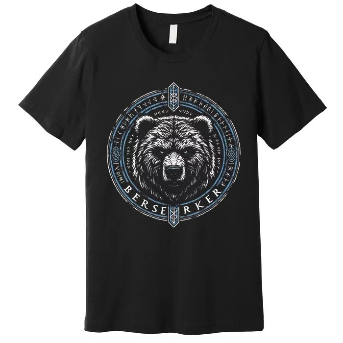 Viking Viking Berserker Bear Premium T-Shirt