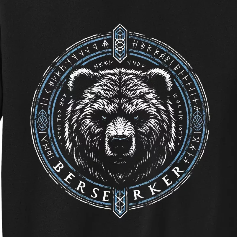 Viking Viking Berserker Bear Tall Sweatshirt