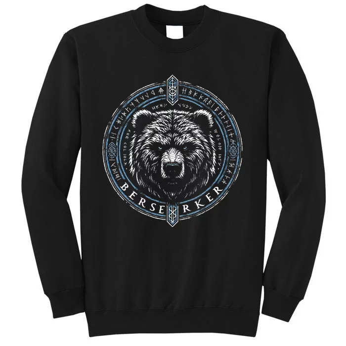 Viking Viking Berserker Bear Tall Sweatshirt