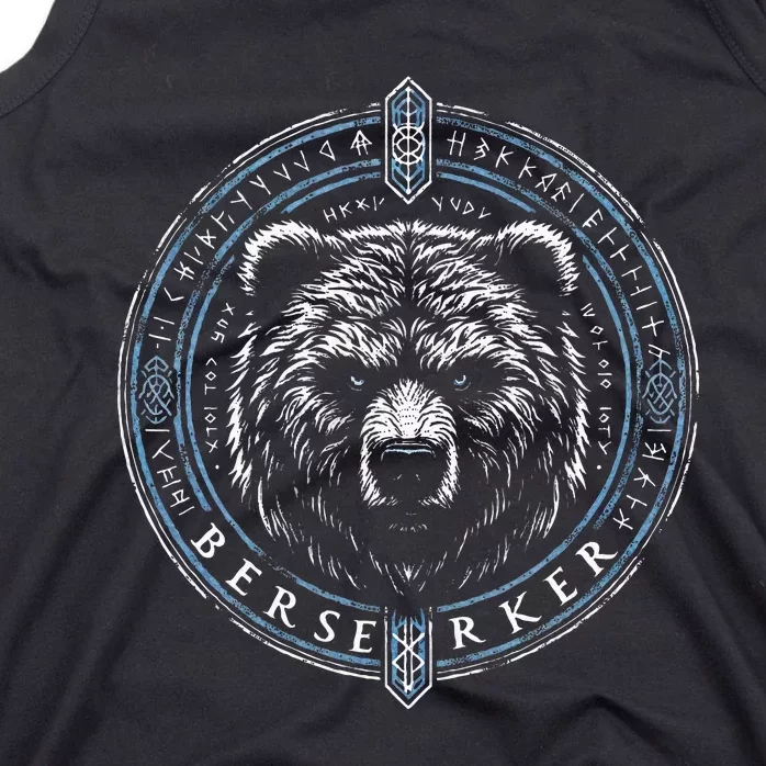 Viking Viking Berserker Bear Tank Top