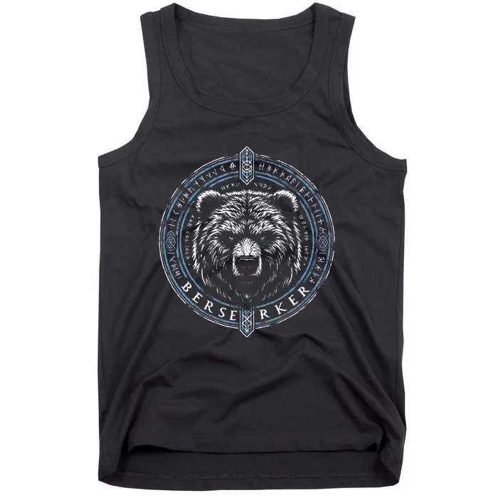 Viking Viking Berserker Bear Tank Top