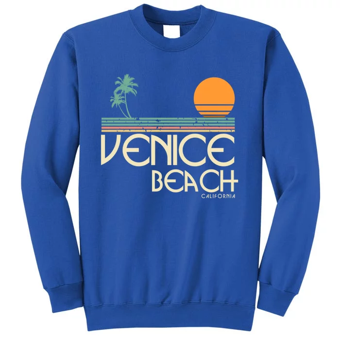 Vintage Venice Beach California Gift Tall Sweatshirt