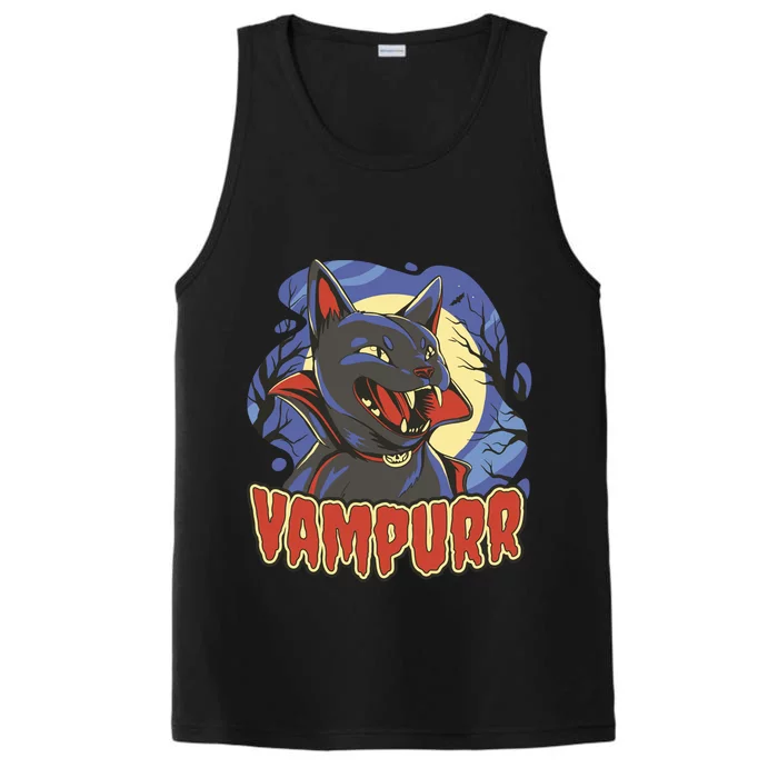 Vampurr Vampire Cat Performance Tank