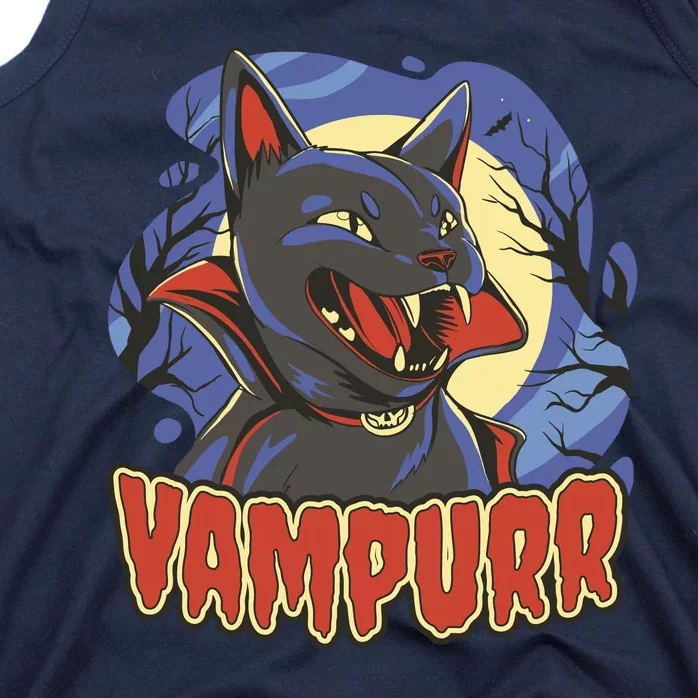 Vampurr Vampire Cat Tank Top