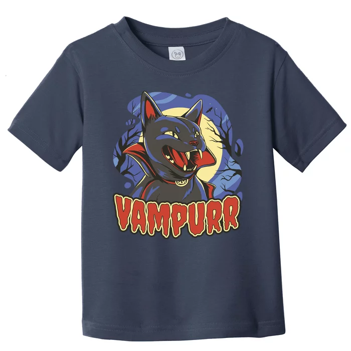 Vampurr Vampire Cat Toddler T-Shirt