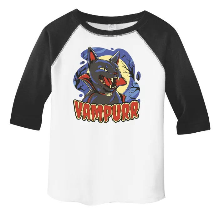 Vampurr Vampire Cat Toddler Fine Jersey T-Shirt