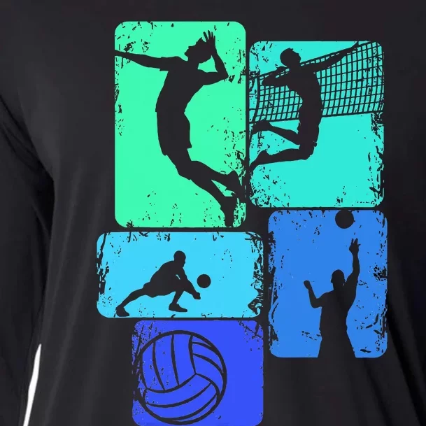 Volleyballer Volleyball Children Cooling Performance Long Sleeve Crew