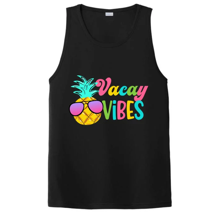 Vacay Vibes Cute Gift Performance Tank