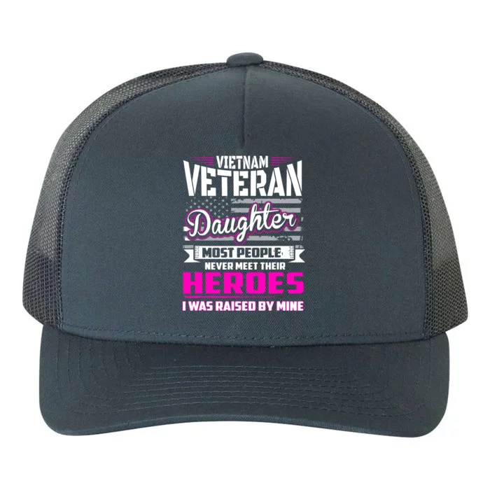 Vietnam Veteran Daughter Raised By My Hero Yupoong Adult 5-Panel Trucker Hat